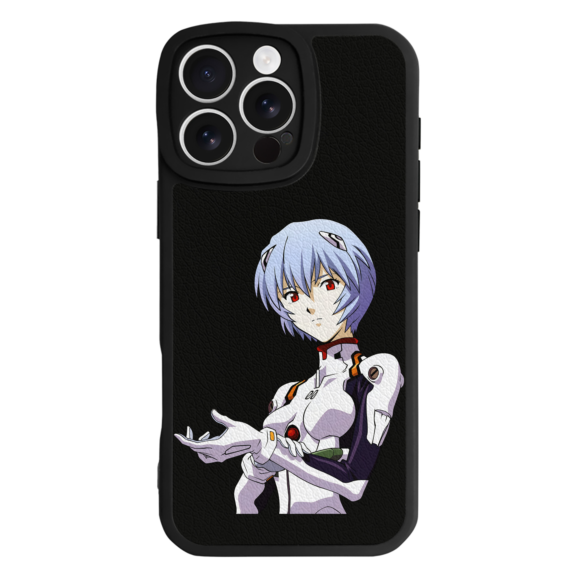 （画像用） EVA 新世紀エヴァンゲリオン 【iPhone 16シリーズ対応】シリコンスマホケース（レザー調） 材質：シリコン